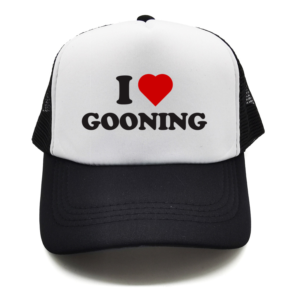 Funny I Love Gooning Baseball  - đánh giá và giá Trucker Cap Mesh