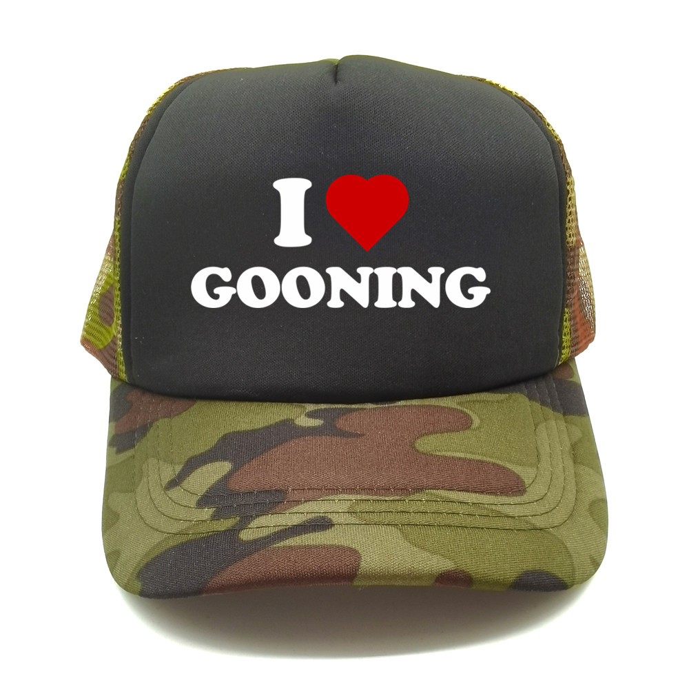 Funny I Love Gooning Baseball  - đánh giá và giá Trucker Cap Mesh