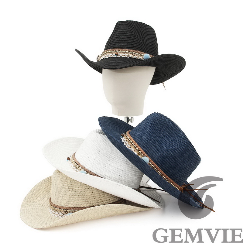 GEMVIE 4 Color Retro Outdoor S - đánh giá và giá Cowboy Hat Straw