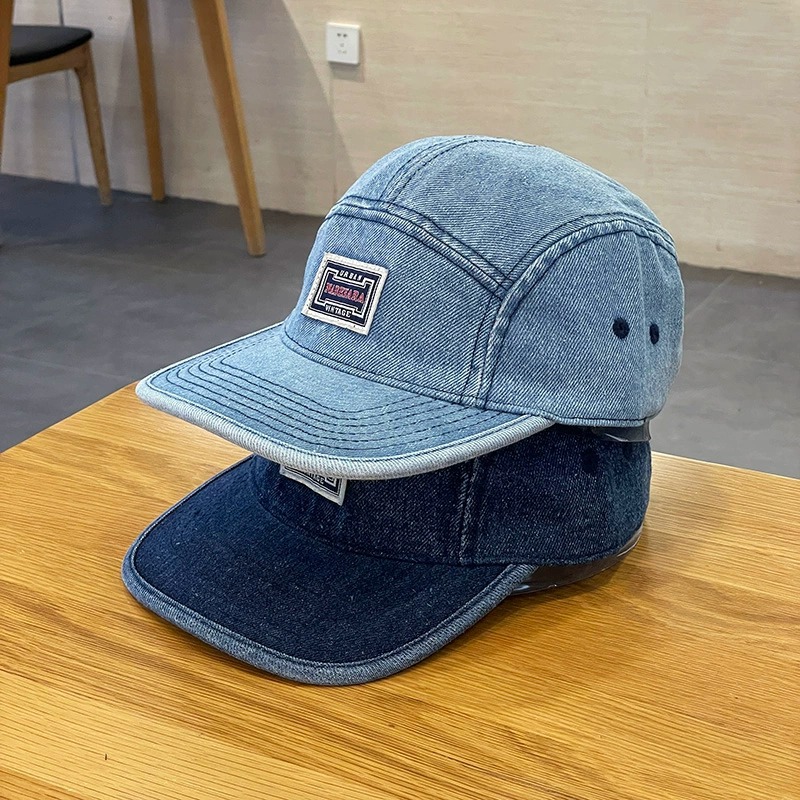 Vintage Flat Brim Denim Baseba - đánh giá và giá Corduroy Cap 5 Panel