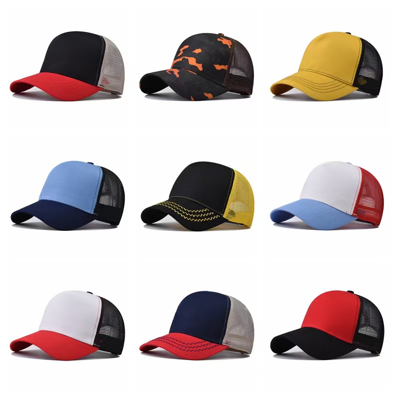 New 5 Pane Mesh Baseball Cap A - đánh giá và giá Trucker Cap Mesh