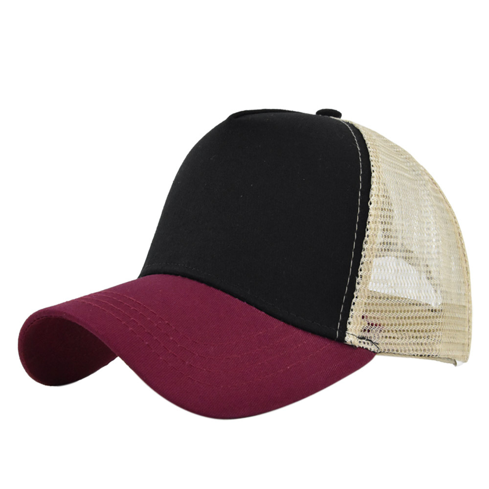 New 5 Pane Mesh Baseball Cap A - đánh giá và giá Trucker Cap Mesh
