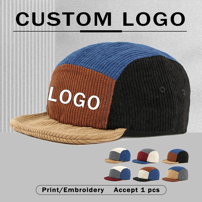 Men Vintage Short Brim Corduro - đánh giá và giá Corduroy Cap 5 Panel