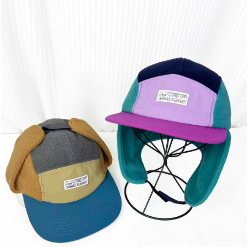 Korean Winter Polar Fleece Col - đánh giá và giá Corduroy Cap 5 Panel
