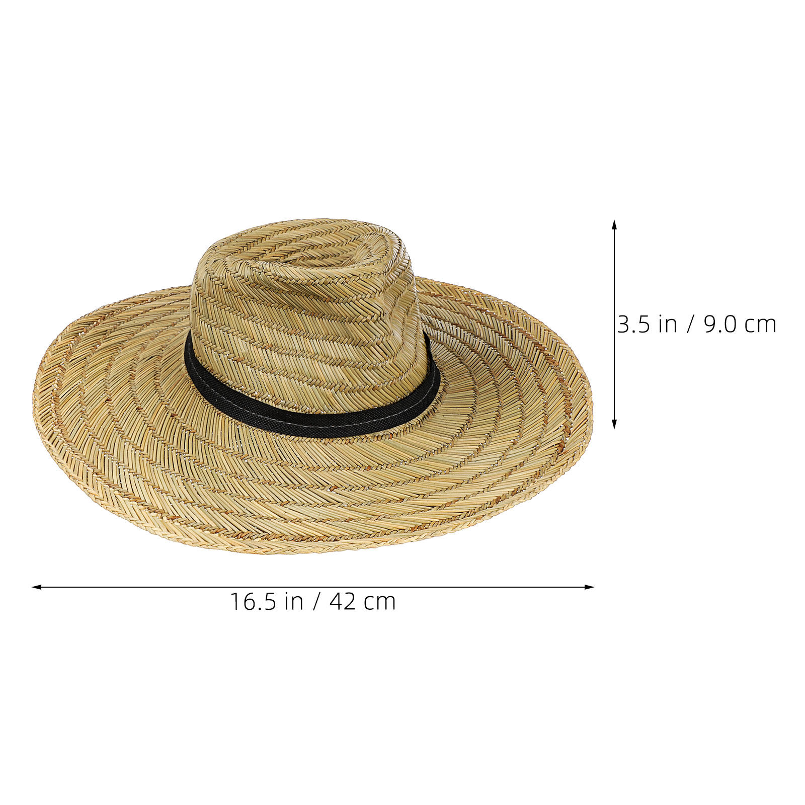 2Pcs Wide Brim Straw Hats Men  - đánh giá và giá Cowboy Hat Straw